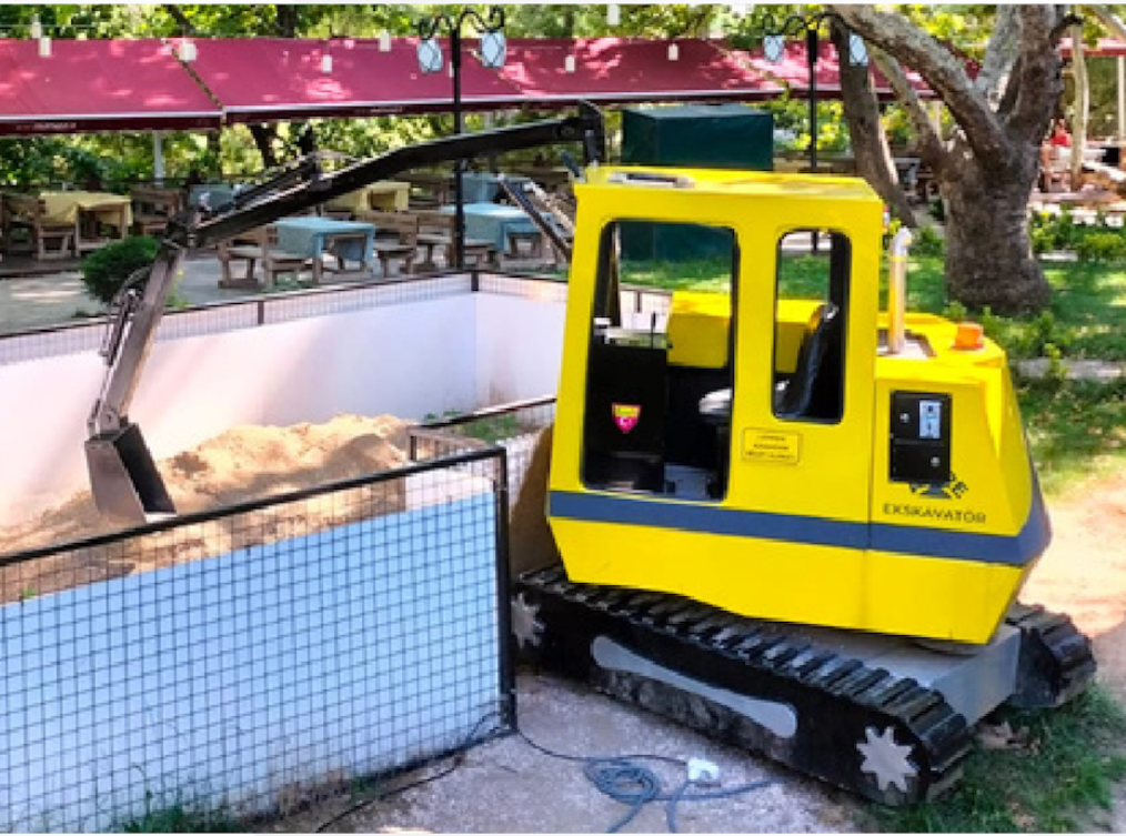 Kids Excavator Simulation Arcade Machine Series